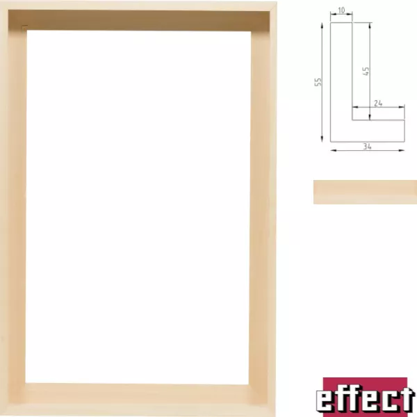 Schattenfugenrahmen Crailsheim nach Maß