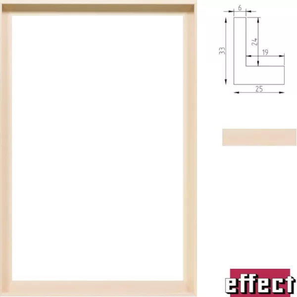 Schattenfugenrahmen Kornwestheim nach Maß