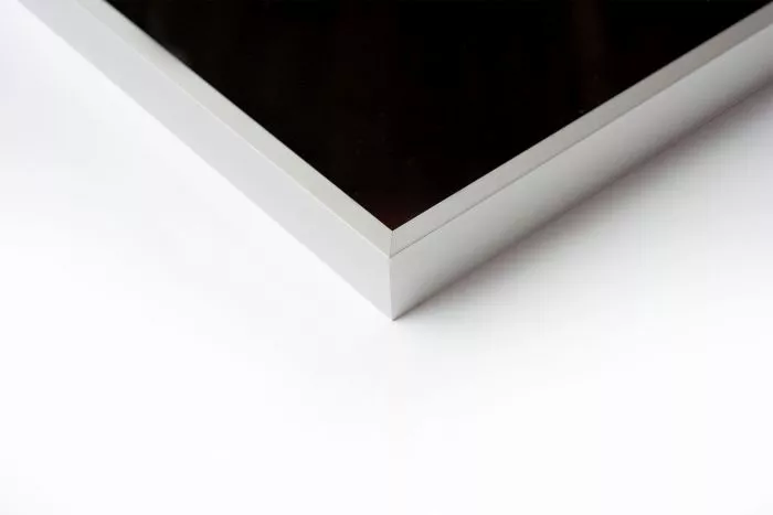 Alpha Alu Wechselrahmen Silber matt 10,0x15,0cm Normalglas