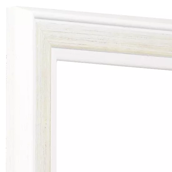 Holz-Bilderrahmen Tuttlingen Normalglas Weiß 18,0x24,0cm