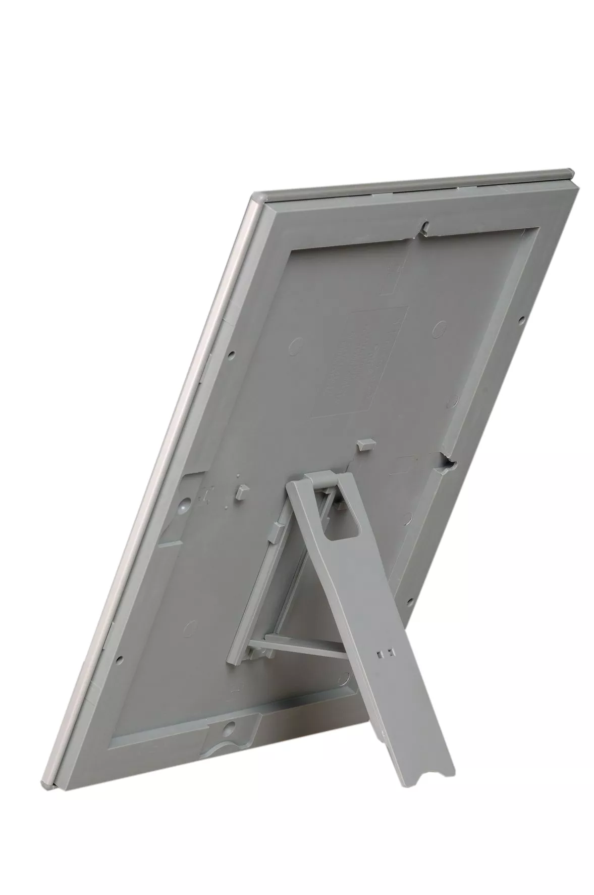 Klapprahmen Opti Frame Basic 21,0 x 29,7 cm / DIN A4 Silber Gehrung mit Aufsteller
