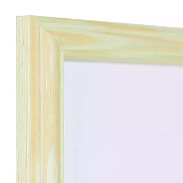 Holz-Bilderrahmen Fellbach Hellgrün Normalglas+Rückwand 9,0x13,0cm