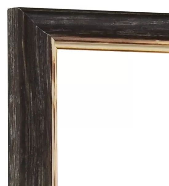 Holz-Bilderrahmen Calw Normalglas Dunkelbraun 7,0x10,0cm