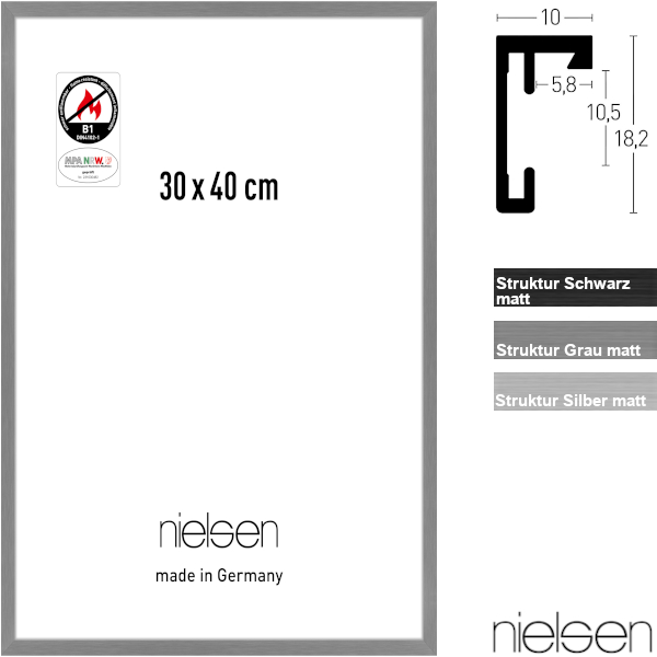 Nielsen B1 Brandschutzrahmen C2 Nielsen B1 Brandschutzrahmen C2