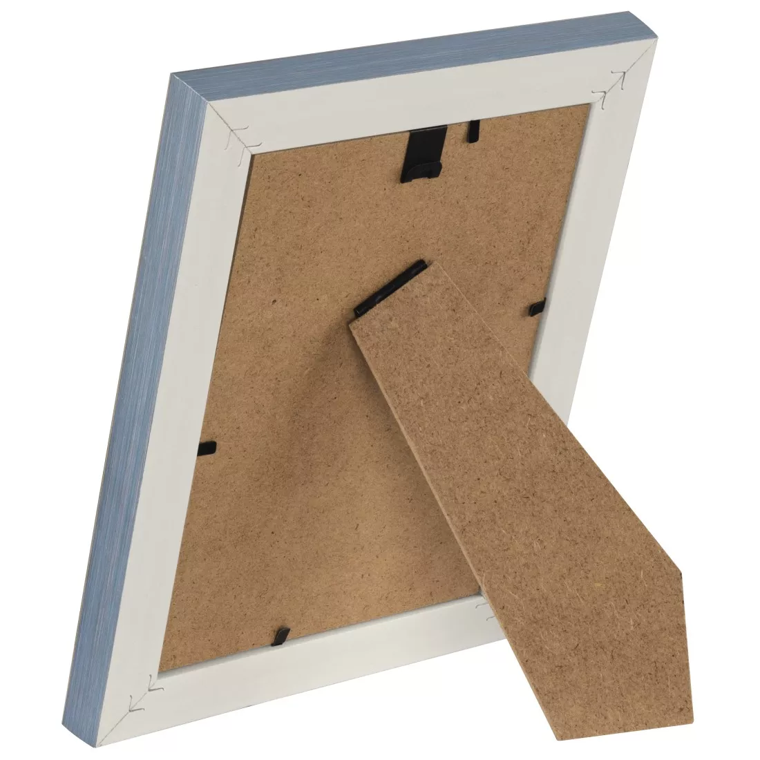 Kunststoffrahmen Rustic KontrastGrau-Blau, 10x15cm