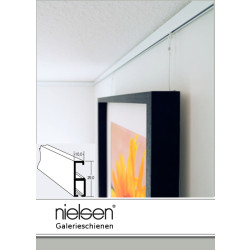 Nielsen Galerieschiene Profi 2,0m