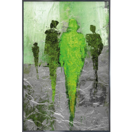 Nielsen Gerahmtes Bild „Figuren Grün“ 60,0 x 90,0 cm