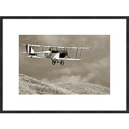 Nielsen Gerahmtes Bild „Altes Flugzeug“ 80,0 x 60,0 cm