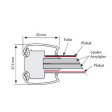 LED Leuchtrahmen Slim Frame Economy doppelseitig