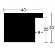 Holzrahmen Oakwoods 40x30
