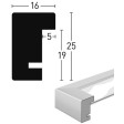 Holzrahmen Quadrum 25